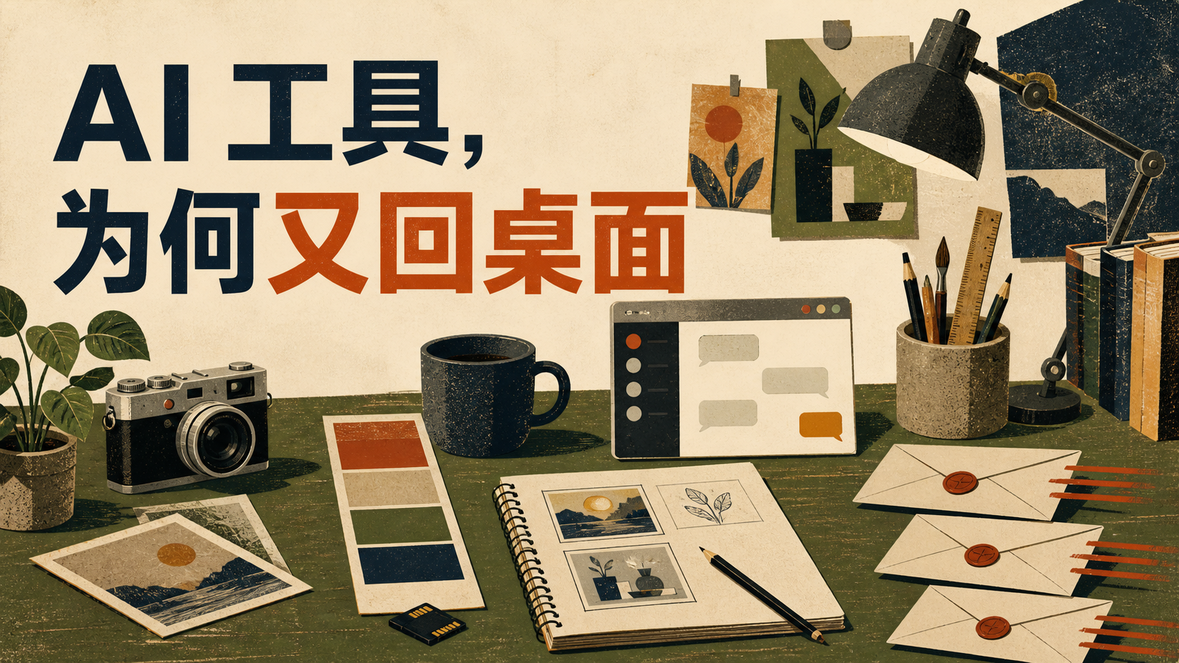 AI 工具，为何又回桌面