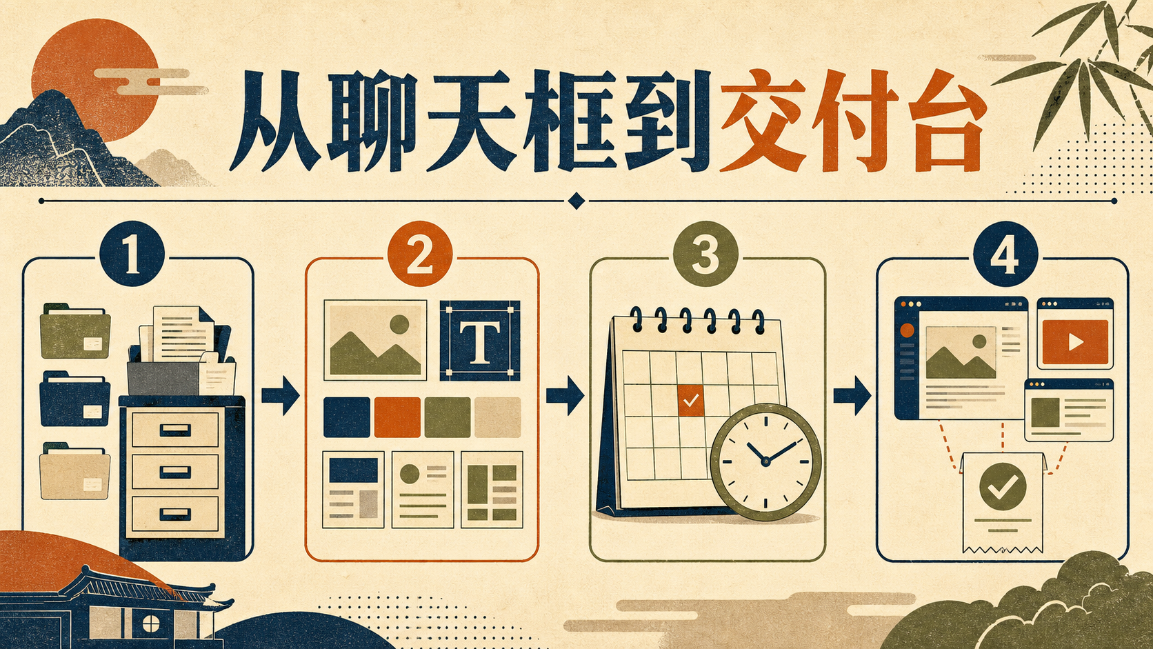 从聊天框到交付台