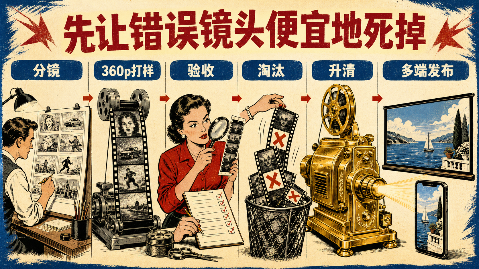 先打样，再把预算花在对的镜头上