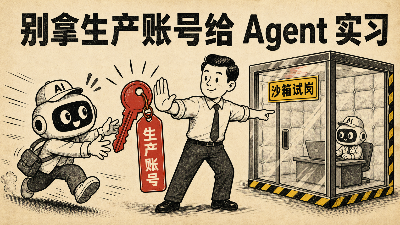 别拿生产账号给 Agent 实习