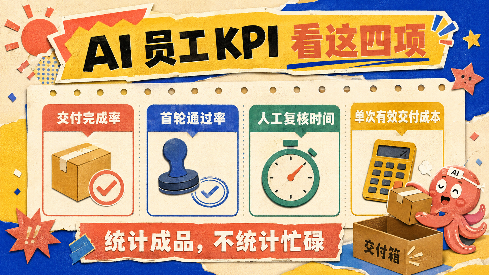 AI 员工 KPI 看这四项