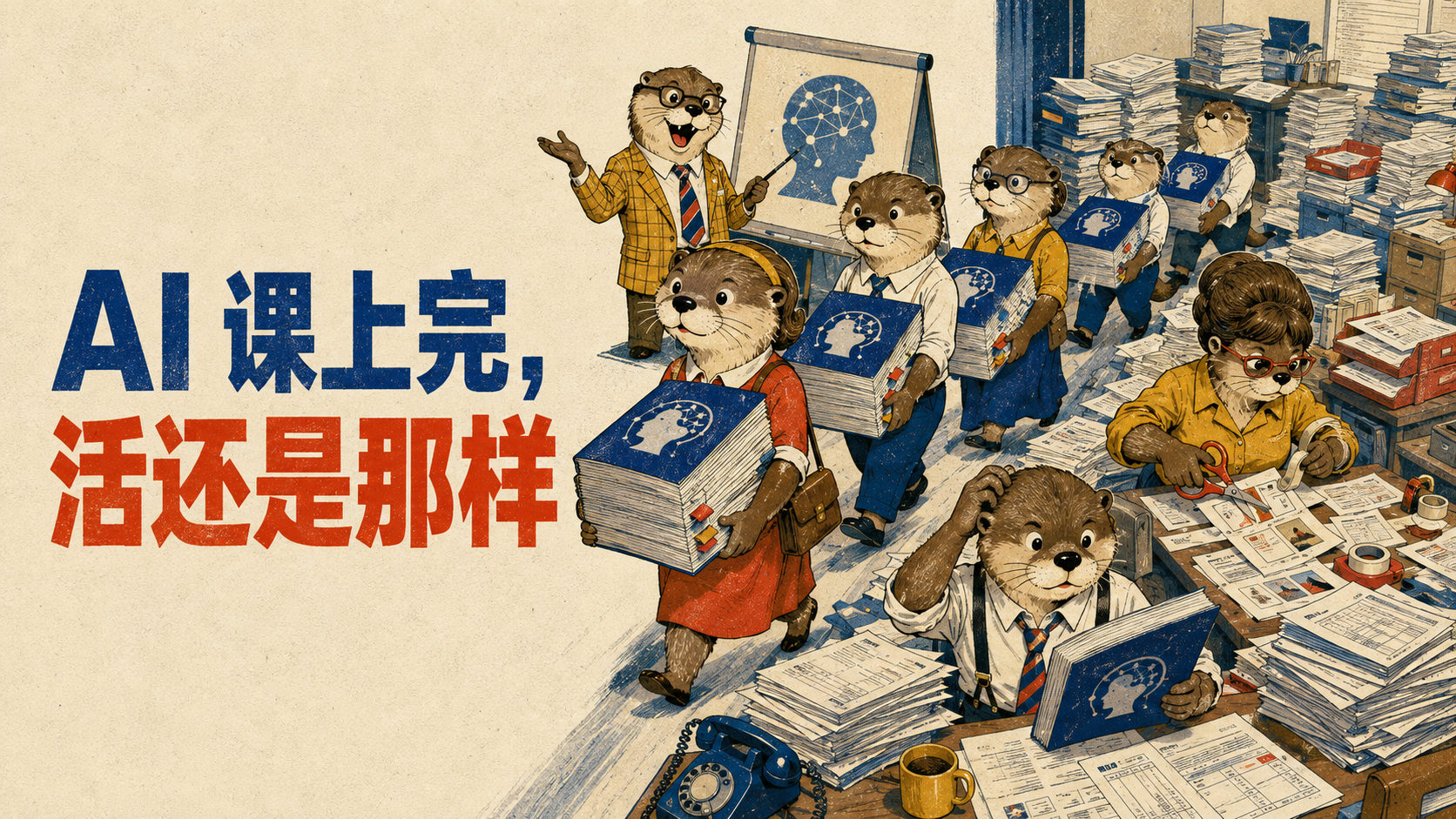 AI 课上完，活还是那样
