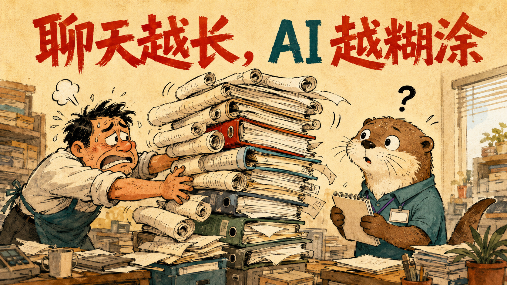 聊天越长，AI 越糊涂