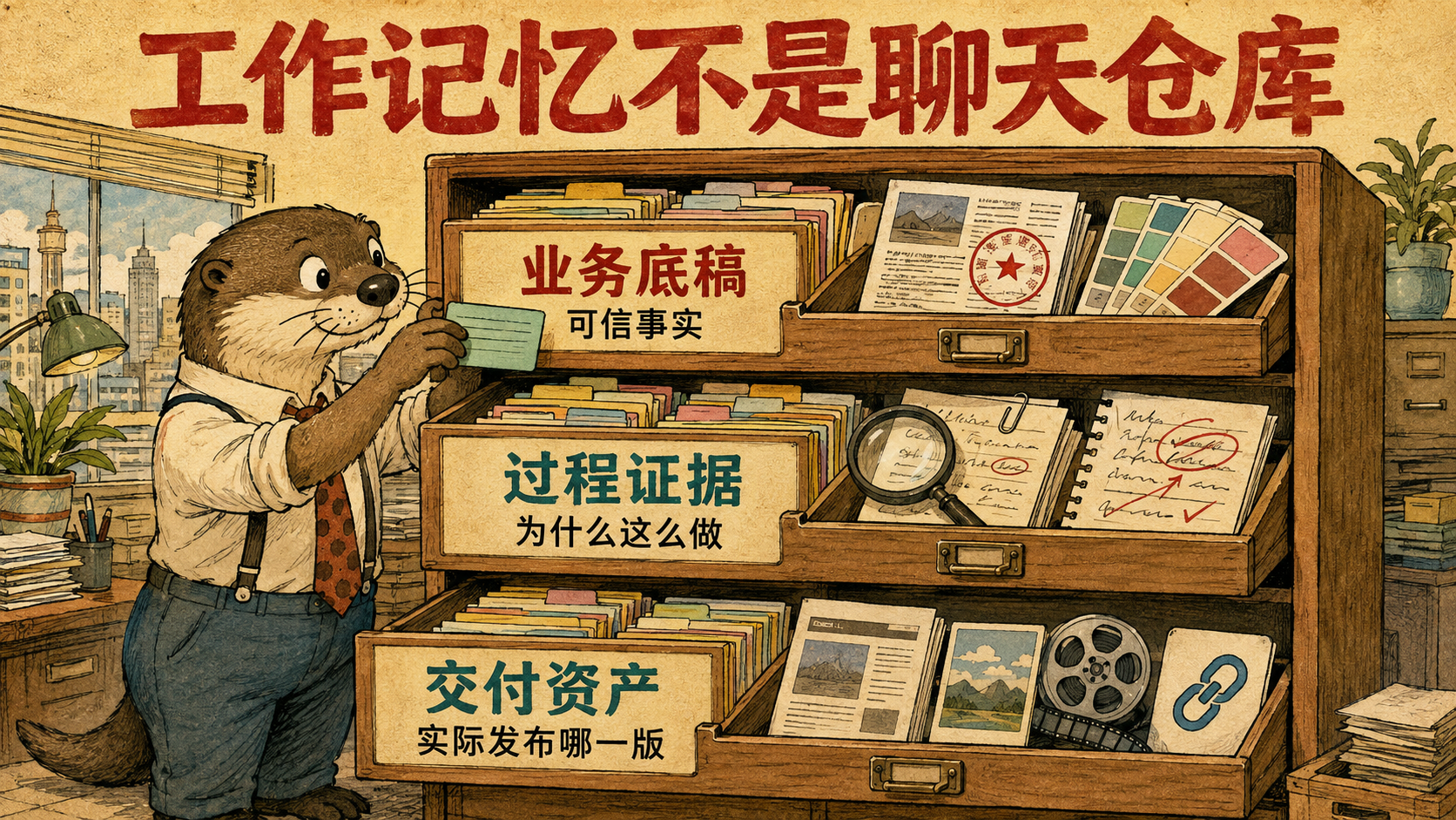 三层 Agent 工作记忆