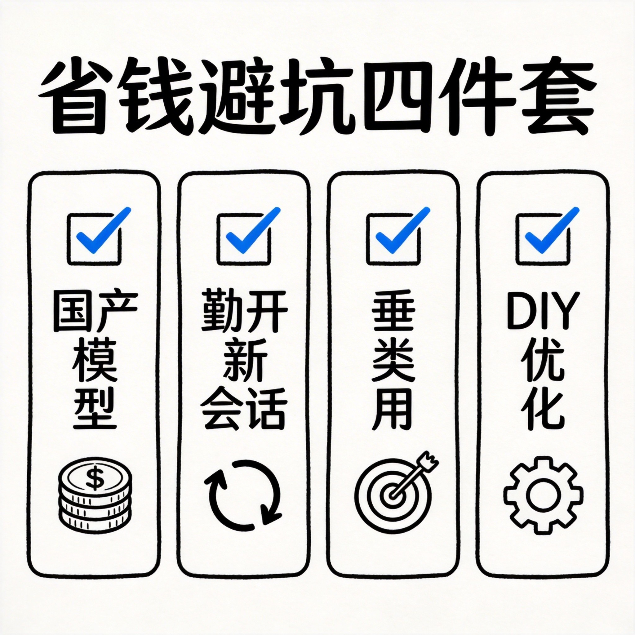 省钱避坑四件套